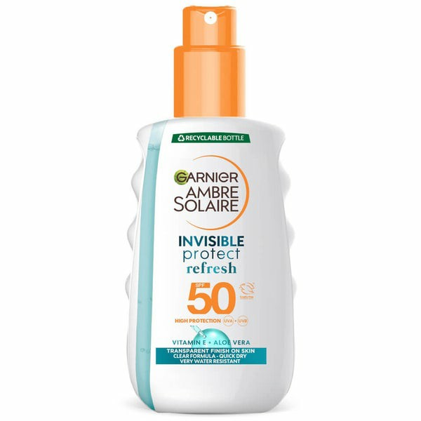 Ambre Solaire Invisible Protect Spray Spf50 Transparent Sun Cream Spray 200Ml  |  Bodycare Bodycare Bodycare