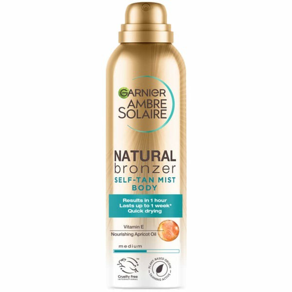 Ambre Solaire Natural Bronzer Quick Drying Body Self Tan Mist Medium 150Ml  |  Bodycare Bodycare Bodycare