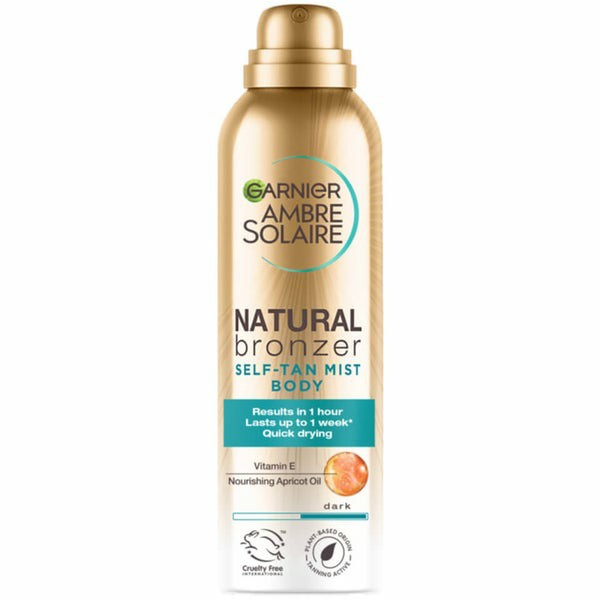 Ambre Solaire Natural Bronzer Quick Drying Self Tan Body Mist Dark 150Ml  |  Bodycare Bodycare Bodycare