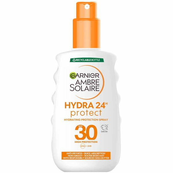 Ambre Solaire Protection Spray 24H Hydration Spf30 200Ml  |  Skincare Bodycare Bodycare