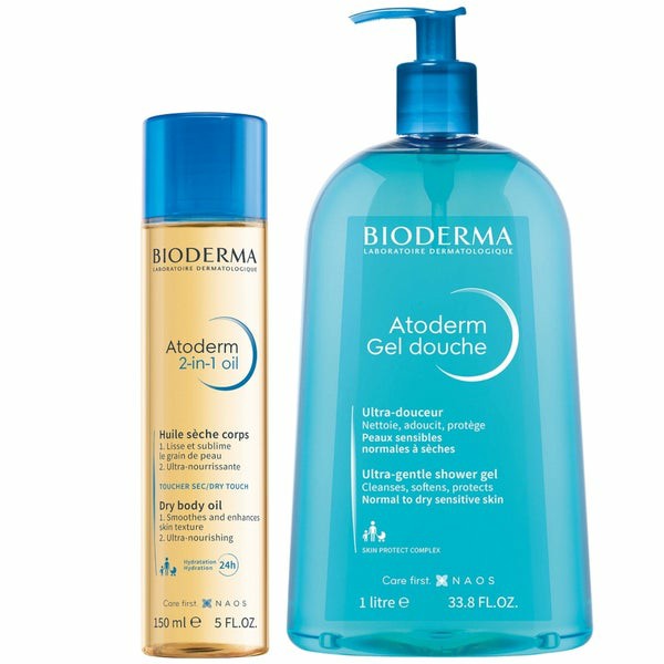 Atoderm Glowing Skin Bundle  |  Shower Gel Mens Shower Gel