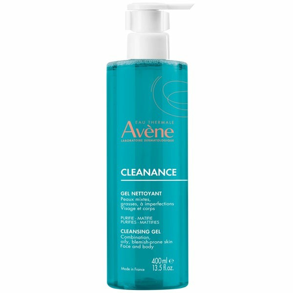 Avène Cleanance Cleansing Gel For Oily, Blemish Prone Skin 400Ml  |  Acne & Breakouts Acne & Breakouts Acne & Breakouts