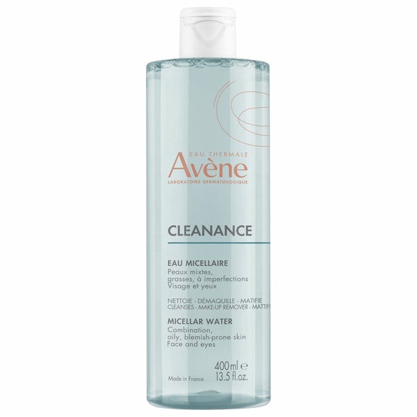 Avène Cleanance Micellar Water For Oily, Blemish-Prone Skin 400Ml  |  Acne & Breakouts Acne & Breakouts Acne & Breakouts