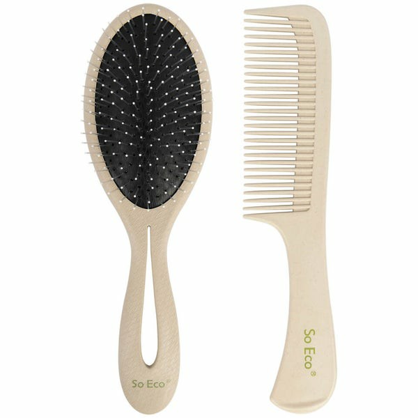 Biodegradable Detangling Hair Set  |  Hair Brushes & Combs Hair Brushes & Combs Hair Brushes & Combs