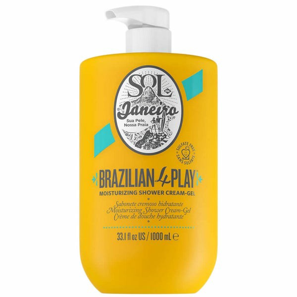 Brazilian 4 Play Moisturizing Shower Cream-Gel 1000Ml  |  Shower Gel Mens Shower Gel