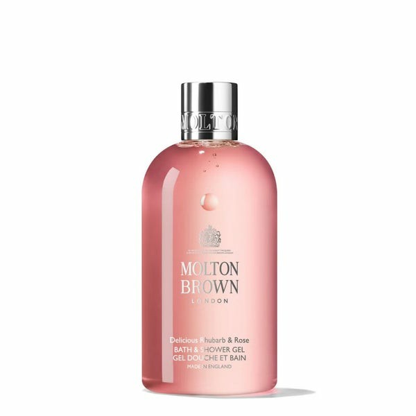 Delicious Rhubarb And Rose Bath And Shower Gel 300Ml  |  Shower Gel Mens Shower Gel