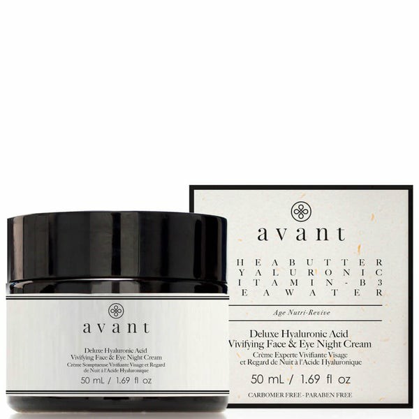 Deluxe Hyaluronic Acid Vivifying Face And Eye Night Cream 50Ml  |  Moisturisers Eye Creams Eye Creams