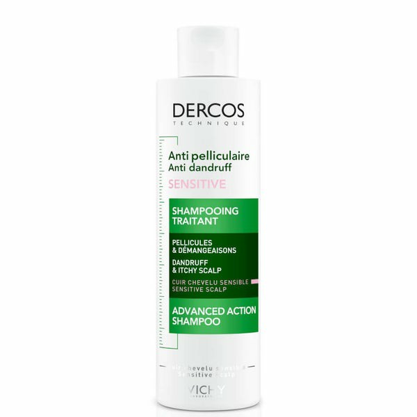 Dercos Anti-Dandruff Shampoo For Sensitive Scalp 200Ml  |  Shampoo Haircare Shampoo