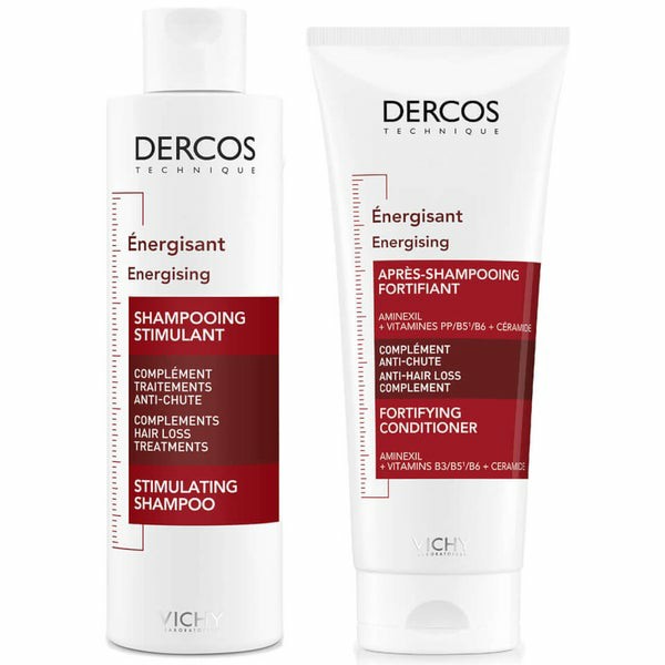 Dercos Energising Hair Bundle  |  Shampoo Conditioner Conditioner