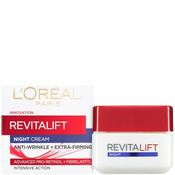 Dermo Expertise Revitalift Anti-Wrinkle + Firming Night Cream (50Ml)  |  Moisturisers Mens Moisturisers