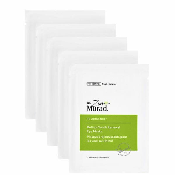 Dr. Zion X Retinol Youth Renewal Eye Masks (5 Pack)  |  Eye Creams Eye Creams Eye Creams