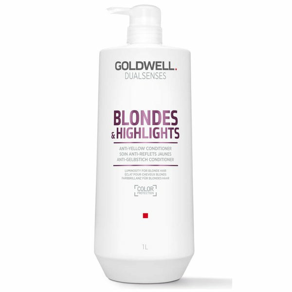 Dualsenses Blonde And Highlights Anti-Yellow Conditioner, For Neutralising Unwanted Yellow Tones 1000Ml  |  Conditioner Conditioner Conditioner