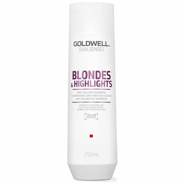 Dualsenses Blonde And Highlights Anti-Yellow Shampoo, For Luminosity & Neutralising Unwanted Yellow Tones 250Ml  |  Shampoo Haircare Shampoo