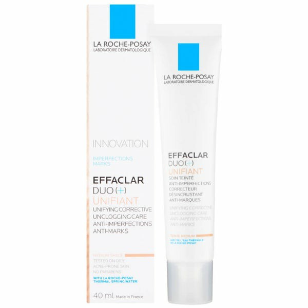 Effaclar Duo+ Unifiant Medium 40Ml  |  Skincare Mens Moisturisers