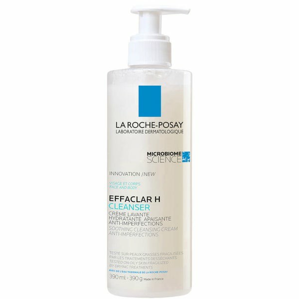 Effaclar H Cleansing Cream For Sensitive Blemish-Prone Skin 390Ml  |  Acne & Breakouts Acne & Breakouts Acne & Breakouts