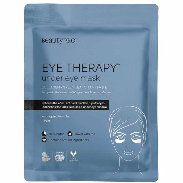 Eye Therapy Under Eye Mask With Collagen And Green Tea Extract (3 Applications)  |  Skincare Anti-Ageing Anti-Ageing