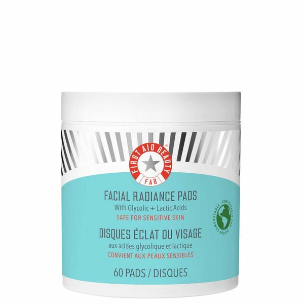 Facial Radiance Pads With Glycolic And Lactic Acids  |  Skincare Mens Skincare