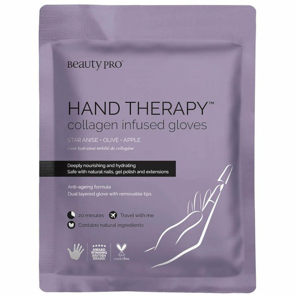 Hand Therapy Collagen Infused Glove With Removable Finger Tips (1 Pair)  |  Bodycare Bodycare Bodycare