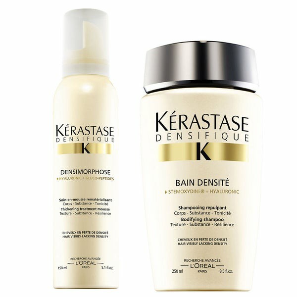 Kérastase Densifique Bain Densite (250Ml) And Mousse Densimorphose (150Ml)  |  Hair Loss & Thinning Treatments Hair Loss & Thinning Treatments Hair Loss & Thinning Treatments