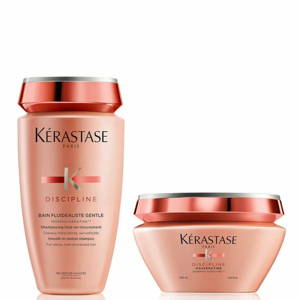 Kérastase Discipline Bain Fluidealiste Sulfur Free (250Ml) And Maskeratine (200Ml)  |  Shampoo Haircare Shampoo