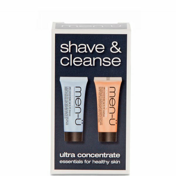 Men-Ü Shave And Cleanse Duo 2 X 15Ml  |  Shaving Creams Face Wash Face Wash