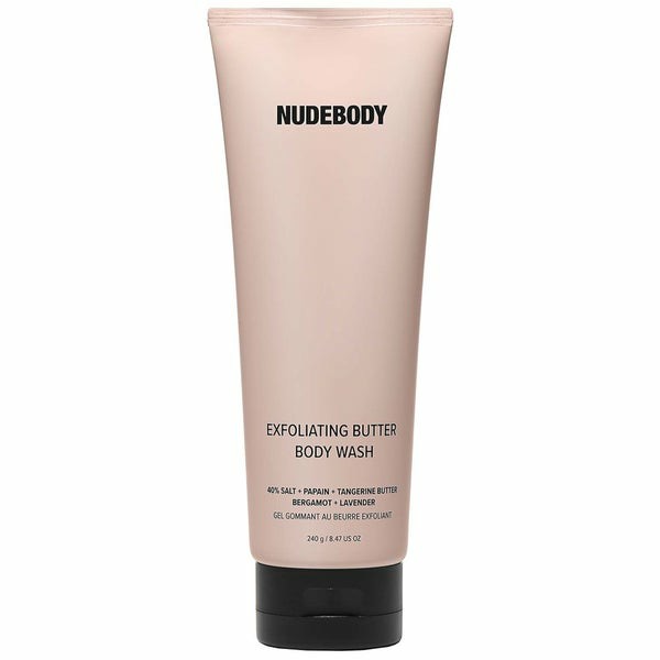 Nudebody Exfoliating Butter Body Wash 240G Exclusive  |  Shower Gel Mens Shower Gel