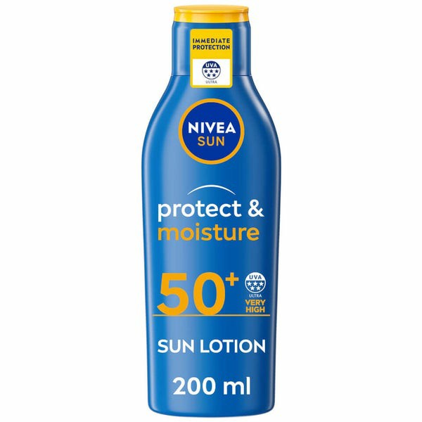 Protect & Moisture Sun Cream Lotion Spf50+ 200Ml  |  Bodycare Bodycare Bodycare