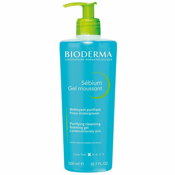 Sébium Purifying Foaming Gel Oily To Blemish-Prone Skin 500Ml  |  Face Wash Acne & Breakouts Acne & Breakouts