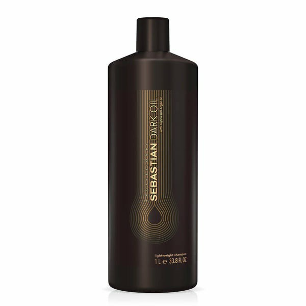 Sebastian Dark Oil Lightweight Jojoba And Argan Oils Shampoo 1000Ml  |  Shampoo Haircare Shampoo