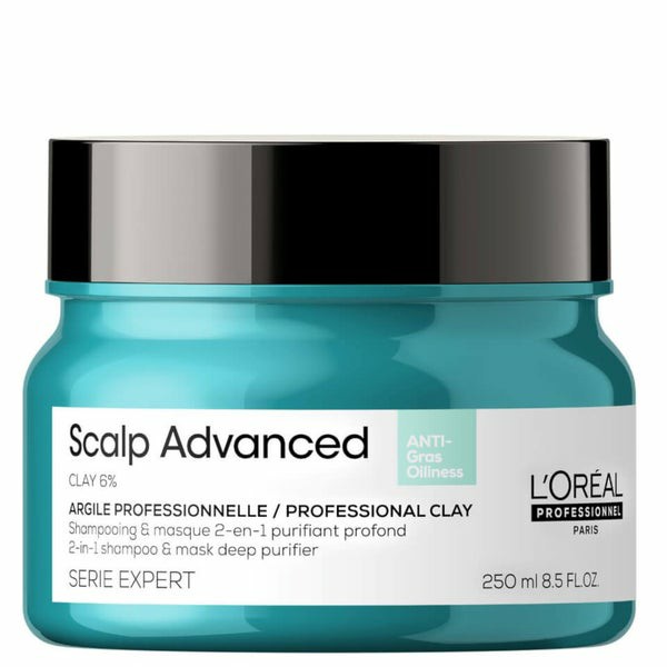 Serié Expert Scalp Advanced Anti-Oiliness 2-In-1 Deep Purifier Clay Hair Mask 250Ml  |  Anti-Dandruff Anti-Dandruff Anti-Dandruff