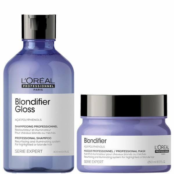 Serie Expert Blondifier Gloss Shampoo And Masque Duo  |  Shampoo Haircare Shampoo