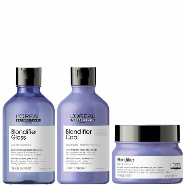 Serie Expert Blondifier Trio  |  Shampoo Conditioner Conditioner