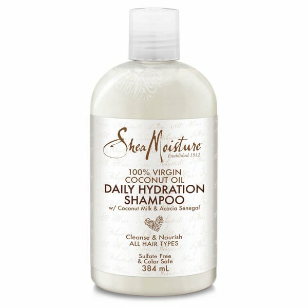 Shea Moisture 100% Virgin Coconut Oil Daily Hydration Shampoo 384Ml  |  Shampoo Haircare Shampoo