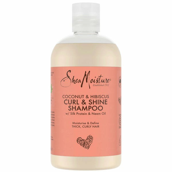 Shea Moisture Coconut & Hibiscus Curl & Shine Shampoo 379Ml  |  Shampoo Haircare Shampoo