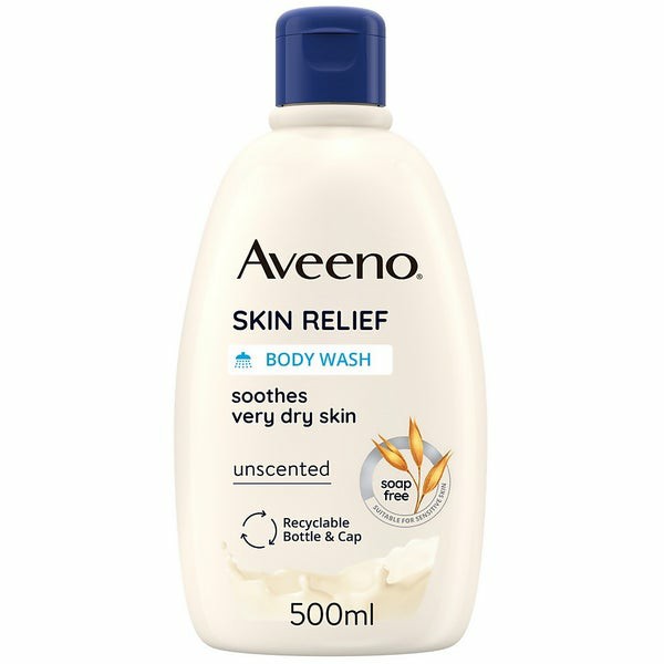 Skin Relief Moisturising Body Wash 500Ml  |  Shower Gel Face Wash Face Wash