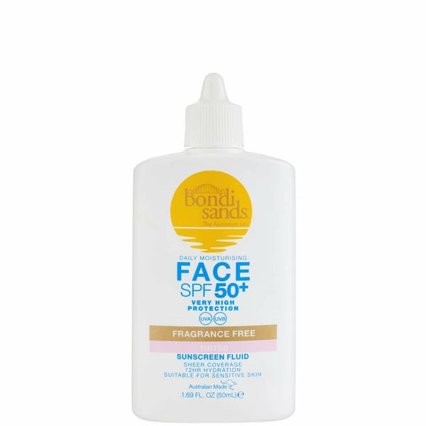 Spf 50+ Fragrance Free 5 Star Tinted Face Fluid 50Ml  |  Bodycare Bodycare Bodycare