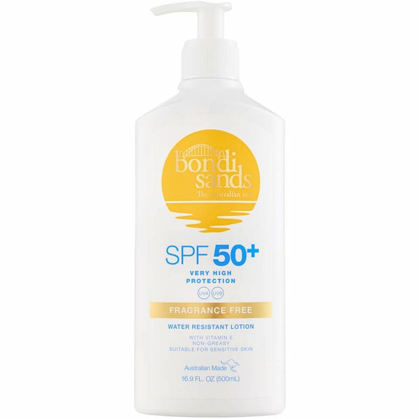 Spf 50+ Fragrance Free Sunscreen Lotion Pump Pack 500Ml  |  Bodycare Bodycare Bodycare