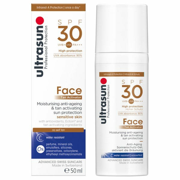 Tan Activator For Face Spf30 50Ml  |  Skincare Mens Skincare