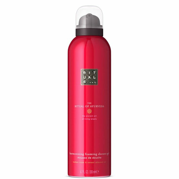 The Ritual Of Ayurveda Sweet Almond & Indian Rose Foaming Body Wash 200Ml  |  Bodycare Bodycare Bodycare