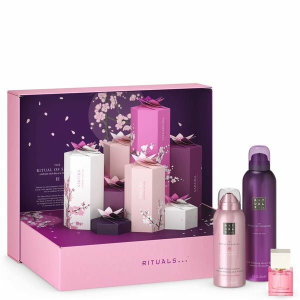 The Ritual Of Sakura And Yozakura Limited Edition Bath And Body Gift Set  |  Skincare Mens Skincare