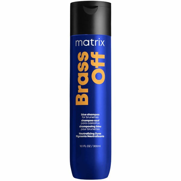 Total Results Brass Off Brunette Neutralising Blue Shampoo For Lightened Brunette Hair 300Ml  |  Shampoo Haircare Shampoo