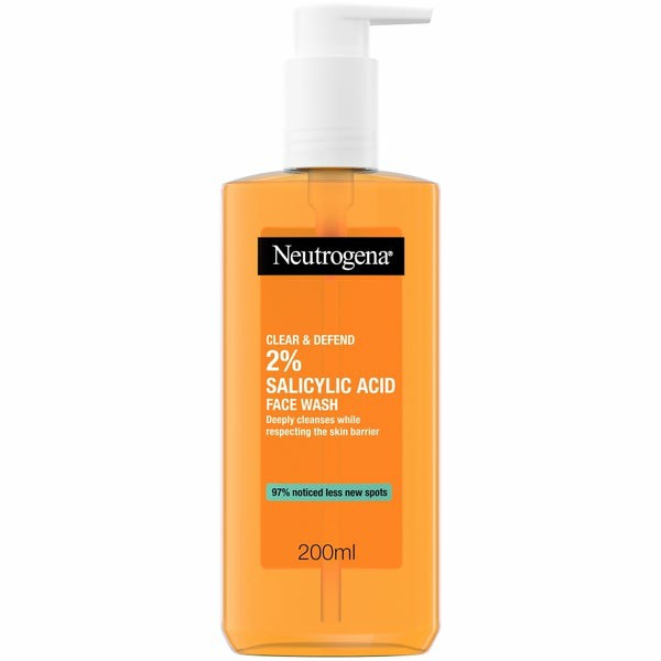 Clear And Defend 2% Salicylic Acid Face Wash 200Ml  |  Face Wash Face Wash Face Wash