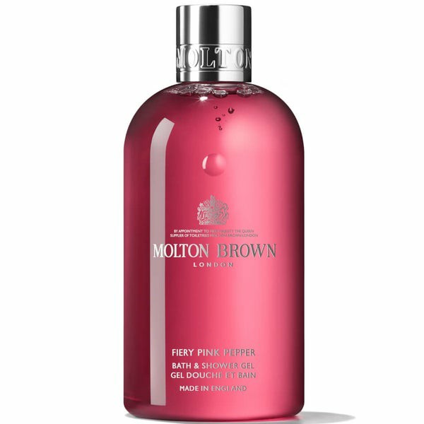 Fiery Pink Pepper Bath And Shower Gel 300Ml  |  Shower Gel Mens Shower Gel